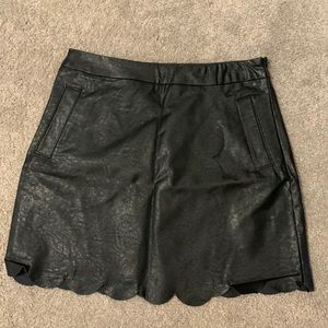 MOD on Trend faux leather mini skirt